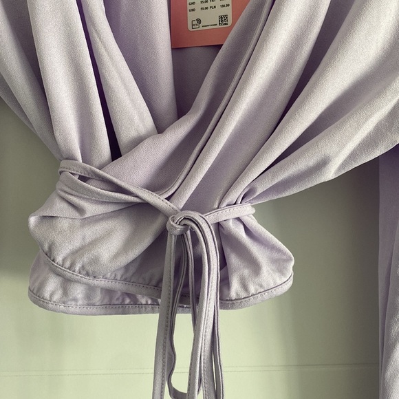 Vero Moda crop summer top light purple - Picture 3 of 3